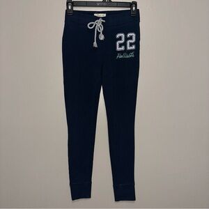 Hollister Womens' Navy 22 Logo Jogger Bottoms